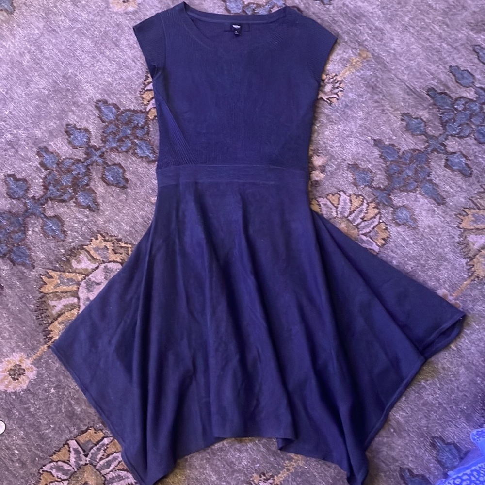 Mossimo sweater dress in charcoal gray. Size small. Fit & flare style. - Picture 5 of 7